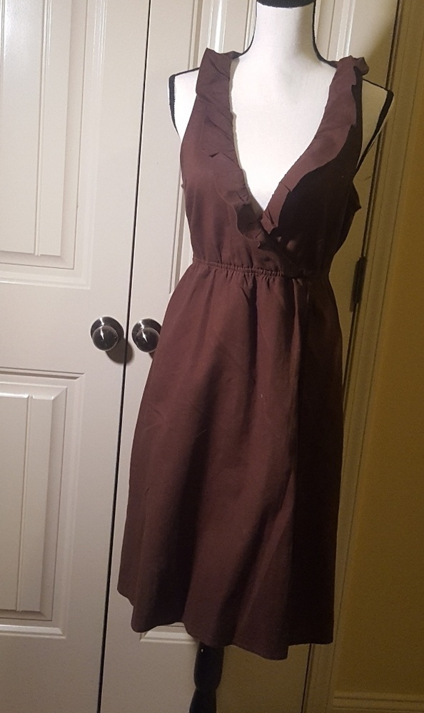 Brown dress